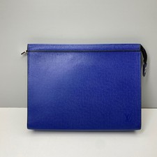 Louis Vuitton Pre-Owned Authentic Clutch Blue...