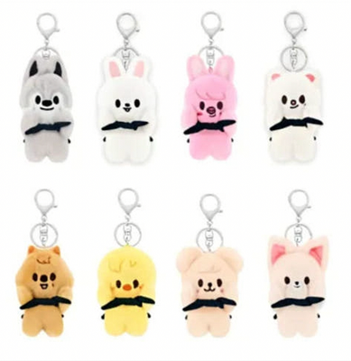 SKZOO マグネットキーリング バンザイ まとめ売り　10cm baby 8体 STRAY KIDS SKZOO Magent Plush KEYRING Baby ver World Tour Dominate