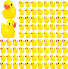 250PCS Mini Resin Ducks, Tiny Plastic Ducks Little Ducks to Hide, Small Resin Du