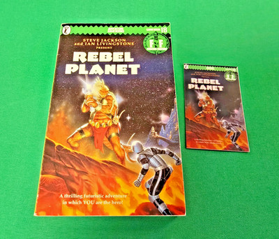 Rebel Planet ***VGC 1st/1st GREEN BANNER EDITION!!*** Fighting Fantasy Puffin #5