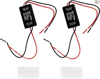 2-Piece Strobe Flasher Controller Module, 12-24V Universal for Car Color: 2pcs