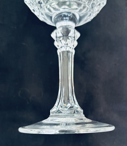 Vintage Durand Wine Glasses 6 oz. LONGCHAMP Cristal d'Arques 4-Piece Set FRANCE - Picture 6 of 7