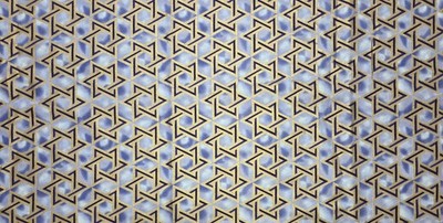 VTG  Stars of David by Beth Ann Bruske for David Textiles Cotton OOP BTY