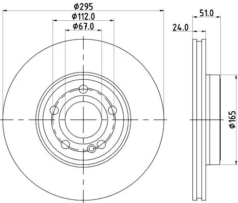 Hella Discofreno 8Dd 355 133-381 - Immagine 2