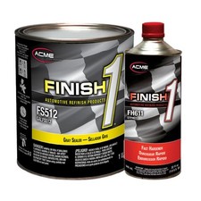 Acme Fs512-1 Finish 1 4.1 Voc Gray Enamel Sealer Undercoat Fast Gallon Kit