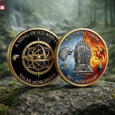 Game Of Thrones A Song Of Ice And Fire 30Th Anniversary Commemorative Coin 2026