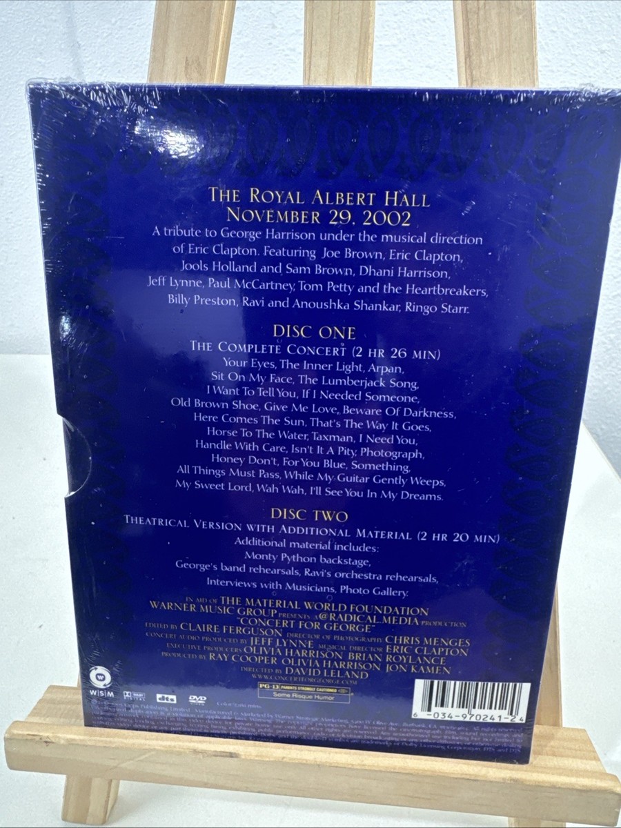 Concert for George (DVD, 2003, 2-Disc Set) for sale online