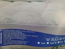 Ultra Soft Full Size Mattress Topper Made from Bamboo