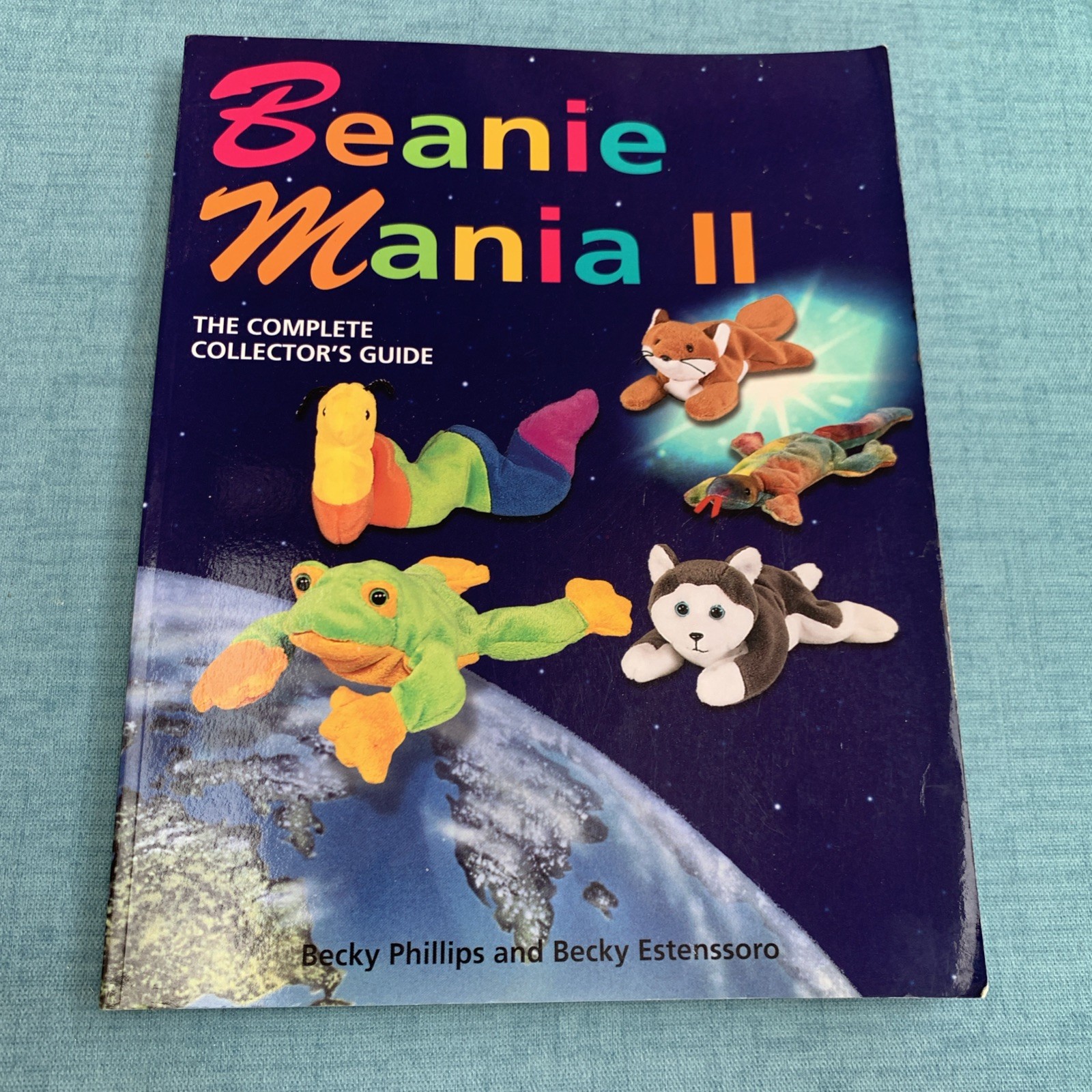 Beanie Mania II : A Comprehensive Collector's Guide by Becky Phillips (1998) Vtg