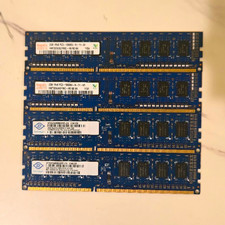 Hynix 8GB 4x2GB DDR3 PC3-10600U 240-Pin DIMM ECC Desktop RAM Lot