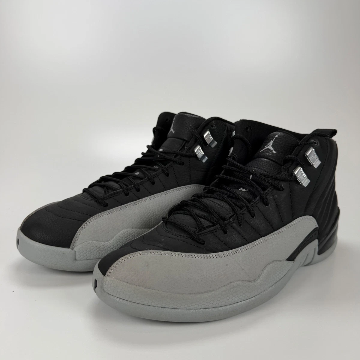 Jordan 12 Retro Black Wolf Grey for Sale | Authenticity Guaranteed