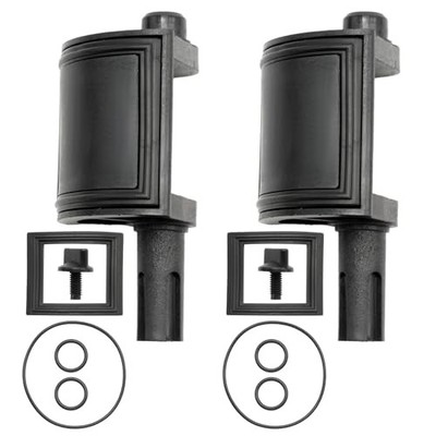 2 Pack 270075 Diverter Assembly, Replacement for Pentair 2 inches, Black 