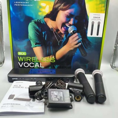 BLX288/SM58 Dual-Channel Wireless Handheld Microphone System USA NEW