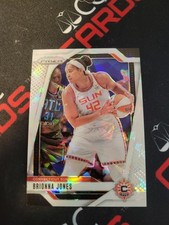 2024 Panini Prizm Monopoly WNBA Brionna Jones White Cracked Ice /35 Sun