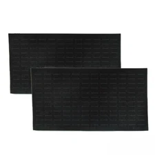 Novel Box 144 Ring Earring Jewelry Tray Foam Black Velour Liner Insert - 2 Pack