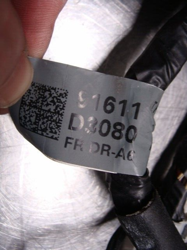 Hyundai Tucson Right Passenger Front Door Wire Harness 19 20 21 - Picture 3 of 4