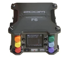 Zoom F6 Field Audio Recorder Replacement Knobs - Set of 6 - Multicolor - USA