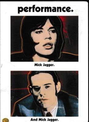 Performance DVD VIDEO MOVIE 1970 Mick Jagger James Fox rock superstar NEW SEALED