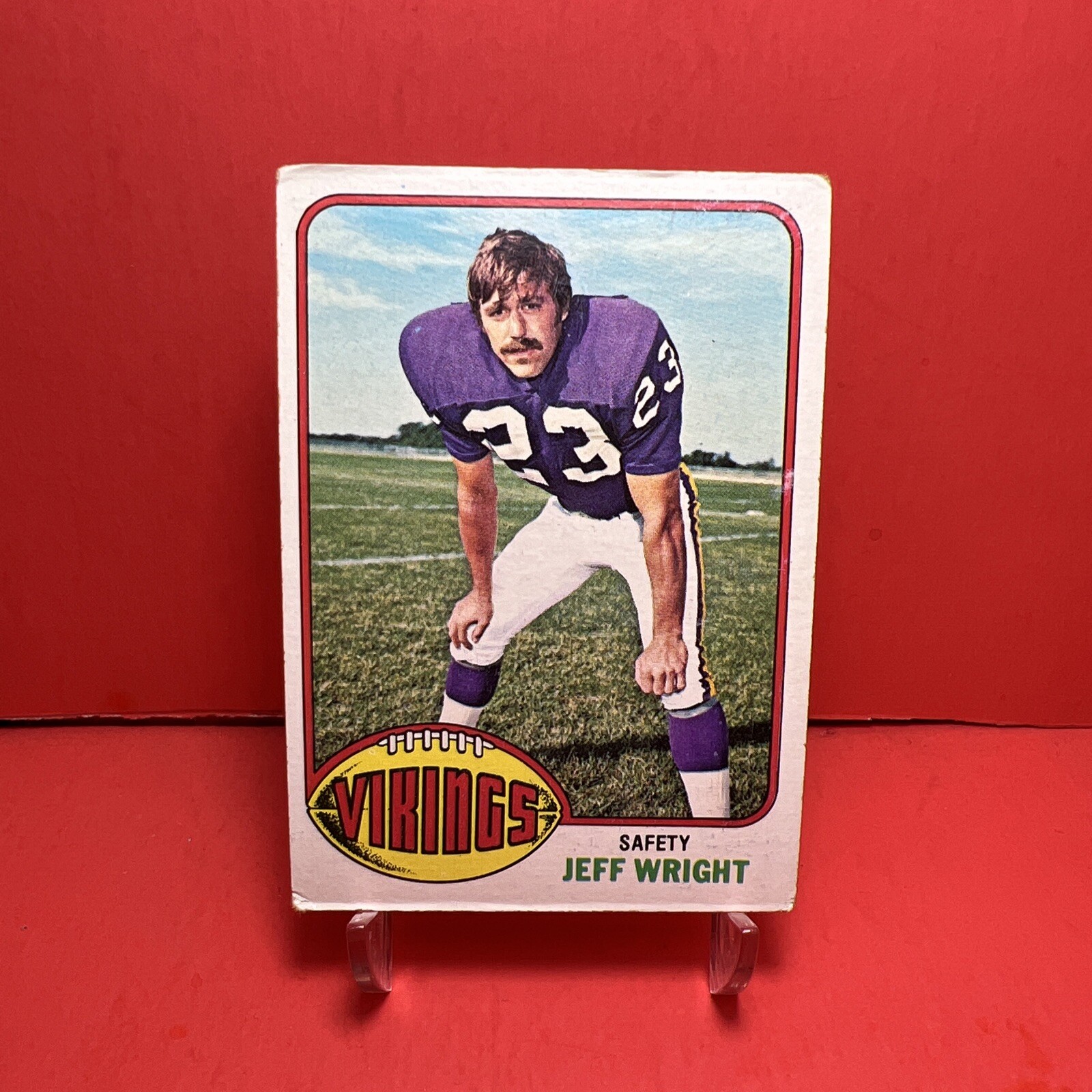 1976 Topps Jeff Wright #211 Rookie RC VG🦄