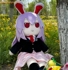 47in Touhou Project Fumo Reisen Udongein Inaba Large Plush Doll Stuffed Toy Gift