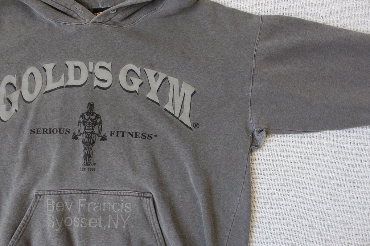Vintage Gold's Gym Hoodie | eBay
