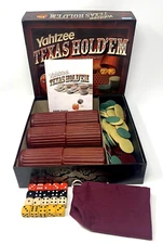 Yahtzee Texas Hold'Em Parker Brothers Board Game Hasbro Complete