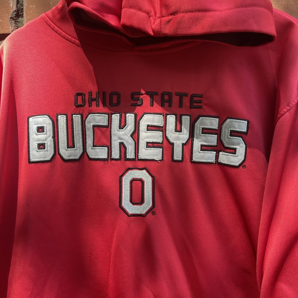 Ohio State Hoodie Mens XXL Buckeyes Red Varsity Authentic Apparel