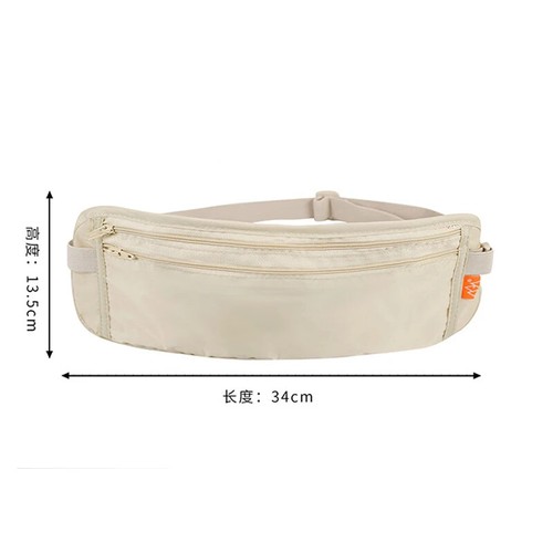 Invisible Travel Waist Pack – Secure lightweight pouch for phone passport and m - Picture 6 of 16