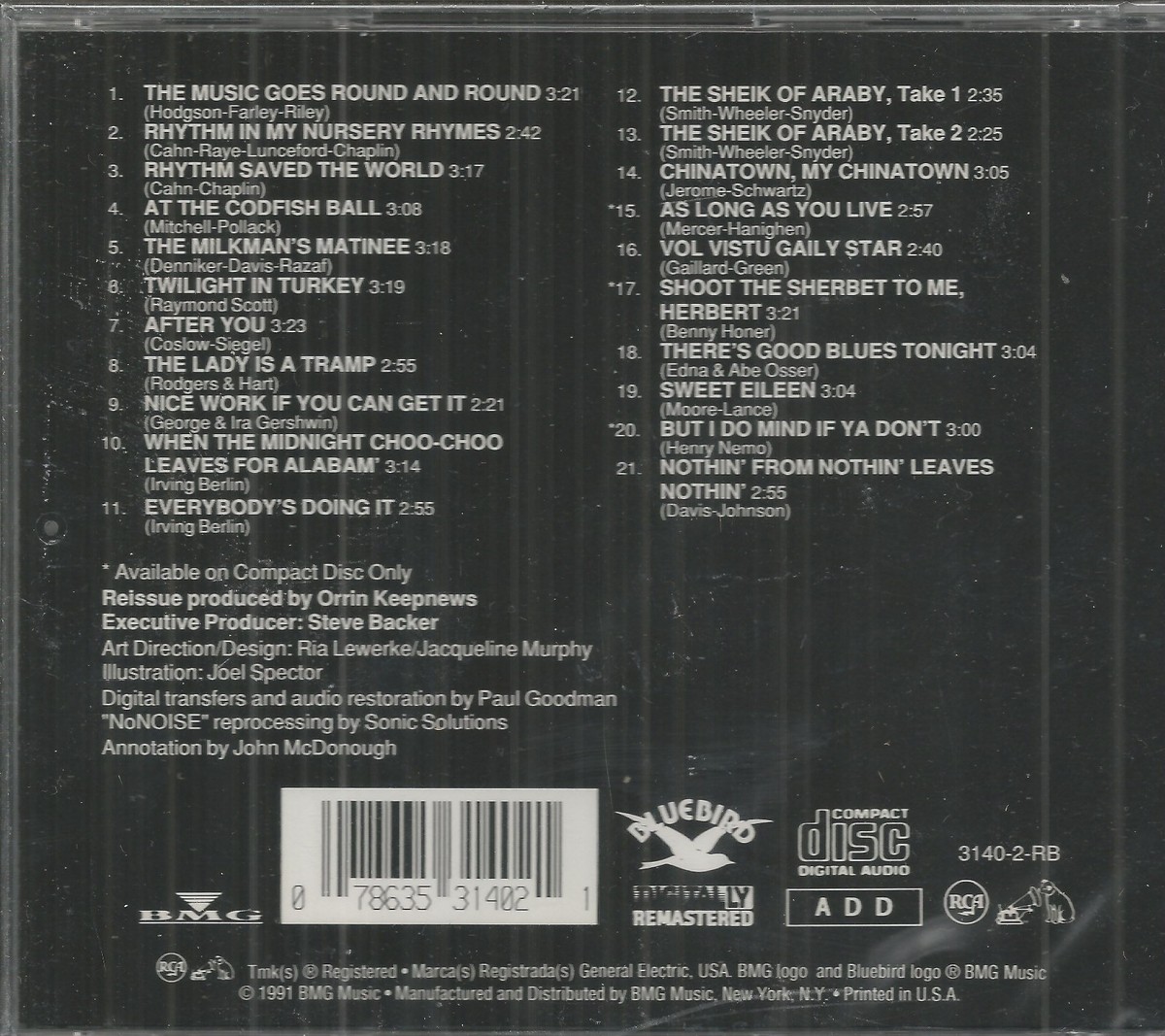 【中古】 Music Goes Round ＆ Around Dorsey Tommy Dorsey And His Clambake Seven – The Music Goes 'Round
