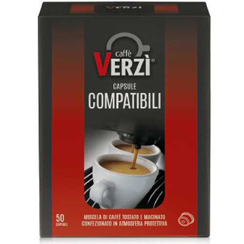 100 CAPSULE MISCELA FORTE CAFFE’ VERZI COMPATIBILI LAVAZZA ESPRESSO POINT