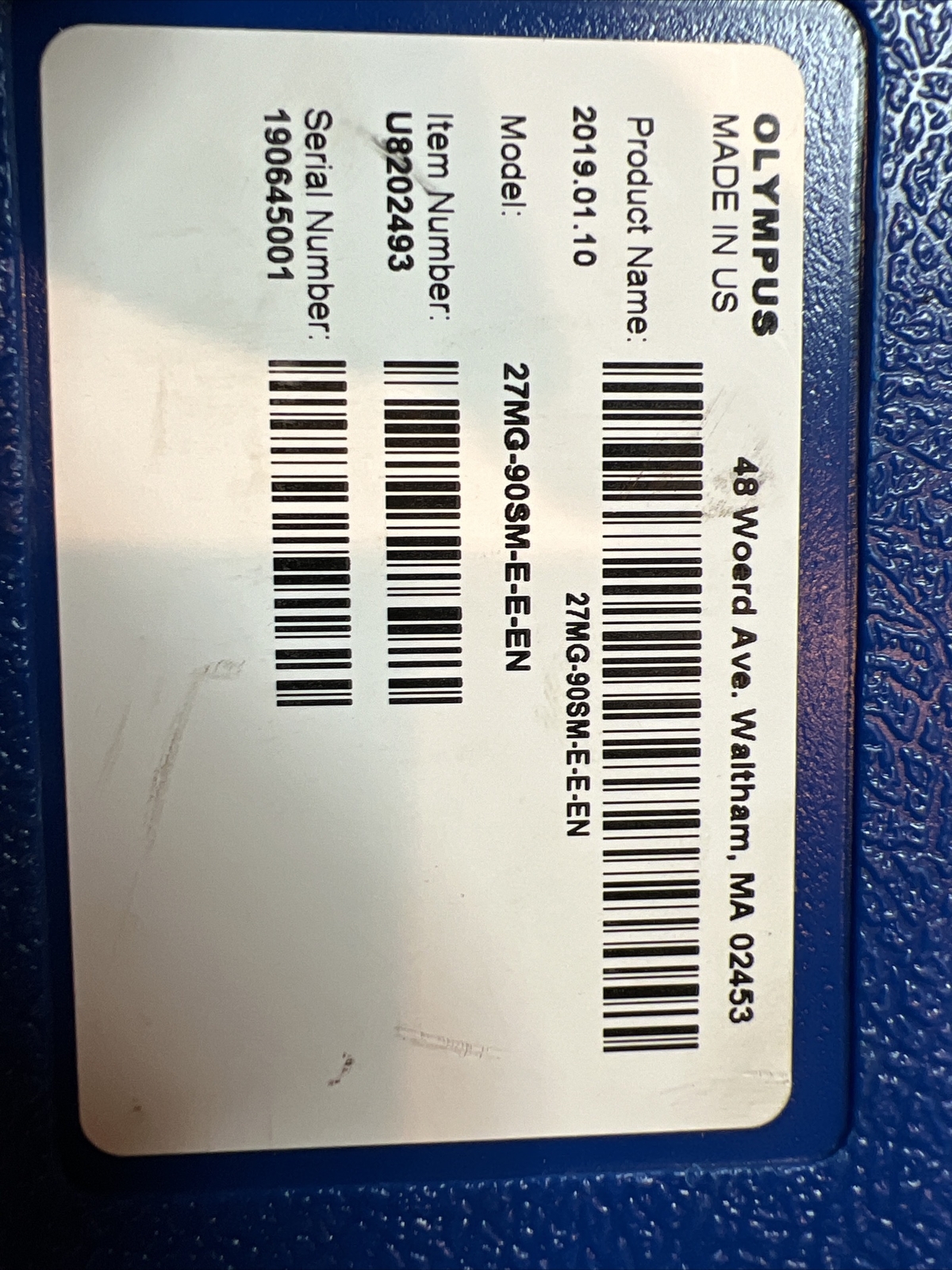 1PCS Olympus Ultrasonic Thickness Gauge 27MG eBay