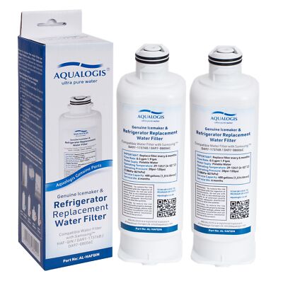 2 x Kühlschrank Wasserfilter für Samsung DA97-17376B HAF-QIN Kühlschrank Wasserfilter
