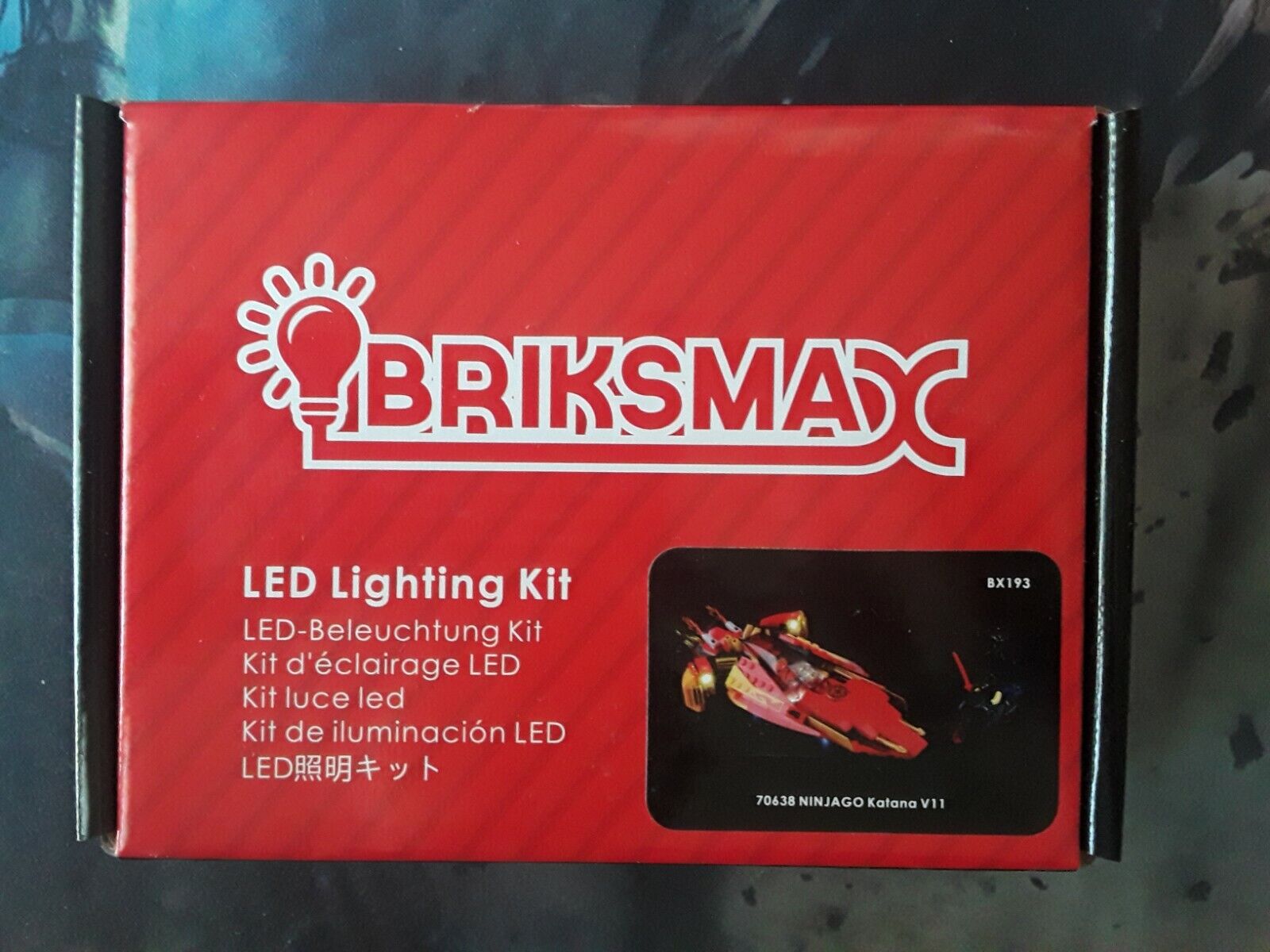 Briksmax - LED Lighting Kit BX193 - For 70638 Ninjago Katan V11 (MISB)