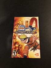 naruto ultimate ninja 2 ps2 Manual Only
