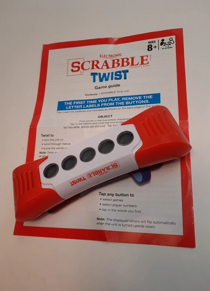 Hasbro Electronic Scrabble Twist Pass & Play Crossword Game for Ages 8 & Up 2014 - Image 2 of 4