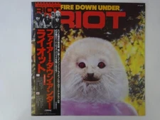 Riot Fire Down Under Victor VIP-6773 Japan  VINYL LP OBI