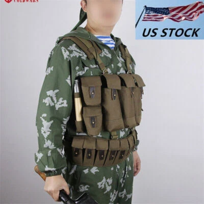 SSS Russia R22 Chest Rig Lifchik Tactical Vest Rucksack 56 AK Carry Hanging