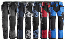 Snickers 6902 FlexiWork Holster Pocket Work Trousers - Various Colours