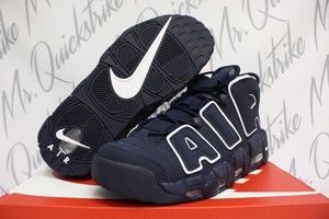 nike uptempo azul marino