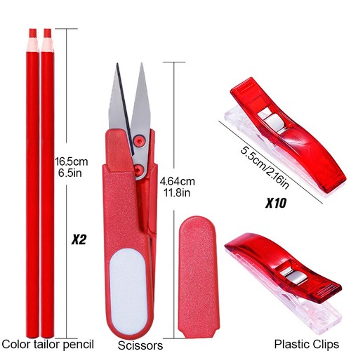 Patchwork Rulers French Curve Ruler Kit Tailor Measuring Kit Sewing