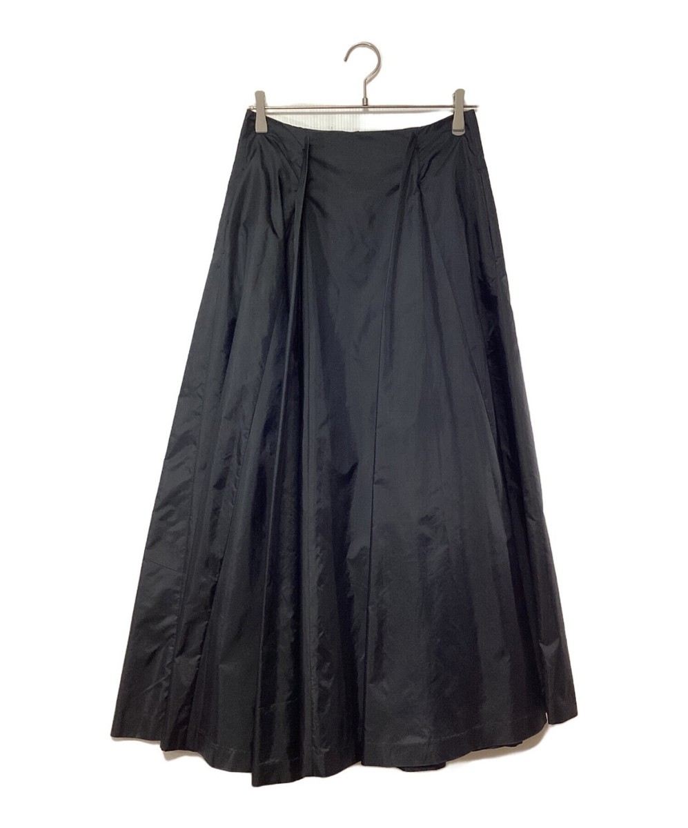 Jean Paul Gaultier FEMME Nylon Long Skirt black Nylon 100 