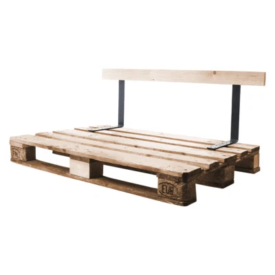 BENTATEC 2x Lehne für Palettenmöbel Rückenlehnenhalter Lehnenhalter Sitzbank Lehnen Bank