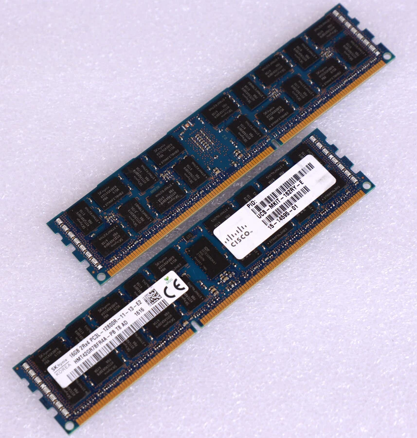HMT42GR7BFR4A SK HYNIX 16 GB DDR3 ECC RAM ARBEITSSPEICHER RDIMM 1600 MHz M993