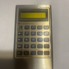 Vintage Texas Instruments TI-1750 Pocket Calculator Tested and works great