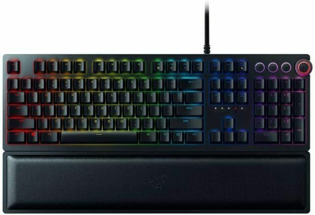 Razer RZ03-01871000-R3M1 Huntsman Elite Gaming Keyboard Black for