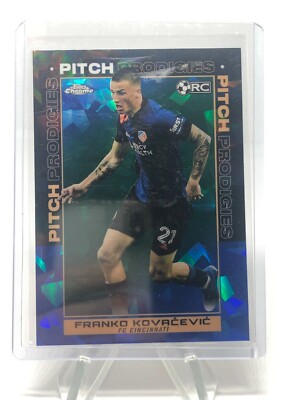 2021 Topps Chrome Sapphire MLS Franko Kovacevic FC Cincinnati #197