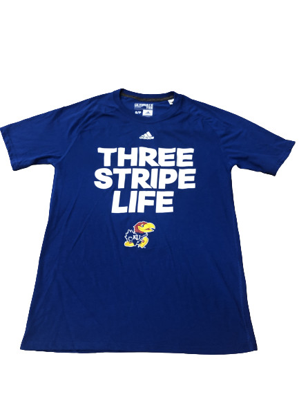 Футболка Adidas NCAA KU Jayhawks Royal Blue Team S/S RoyalBlue/White 48947 