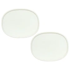 Corningware F-2-PC Oval French White Lid for 2.5qt/1.5qt Baking Dish (2-Pack)