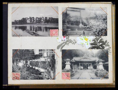 オーダータペストリー Lot 38814 Picture postcards collection Japan 1895-1935 in
