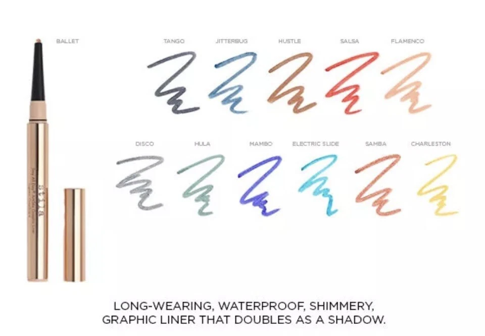 2 Pack Stila Stay All Day ArtiStix Graphic Liner “Electric Slide” NIB Rk/23 - Image 3 of 4